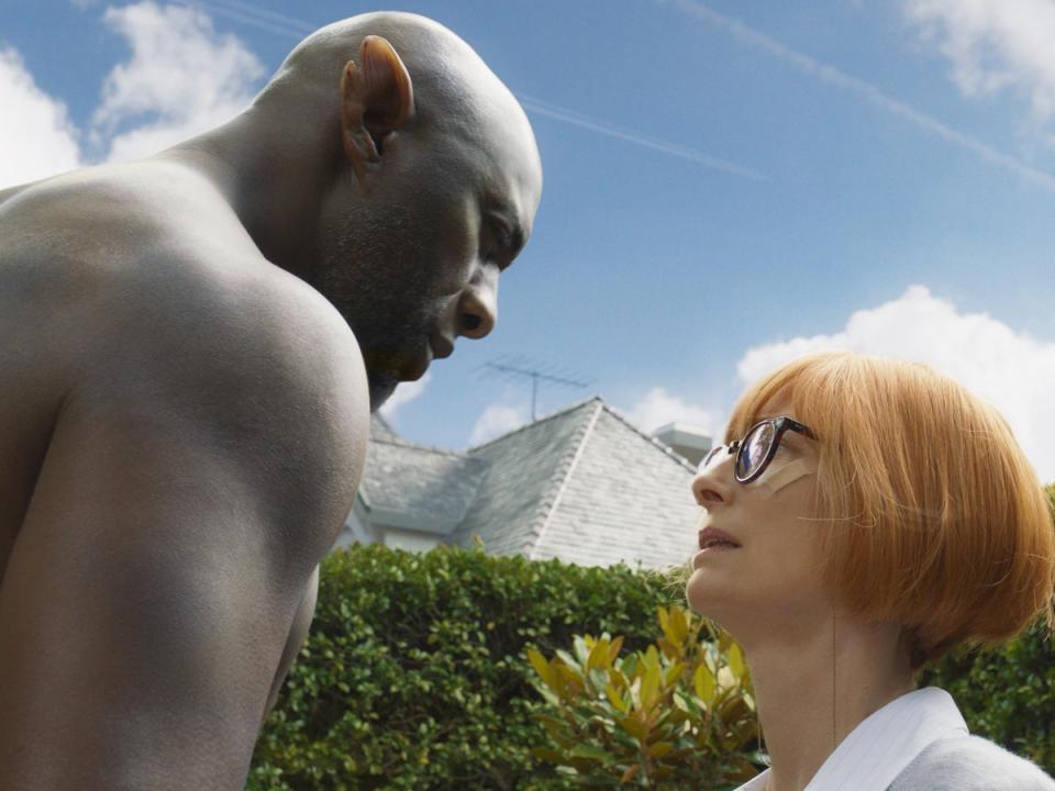 Idris Elba and Tilda Swinton in ‘Three Thousand Years of Longing’ (MGM)