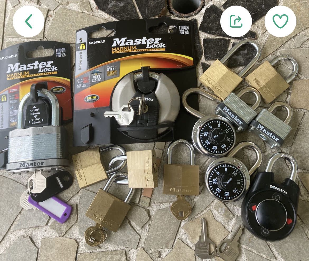 many locks for sale