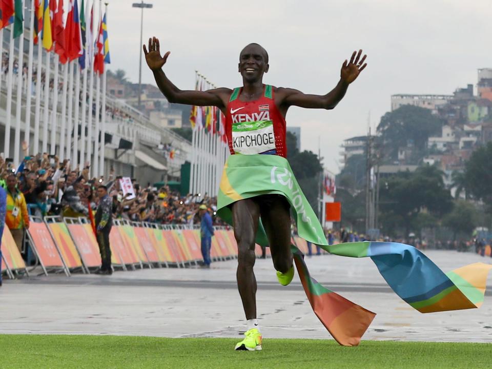 Kipchoge 2016 rio marathon