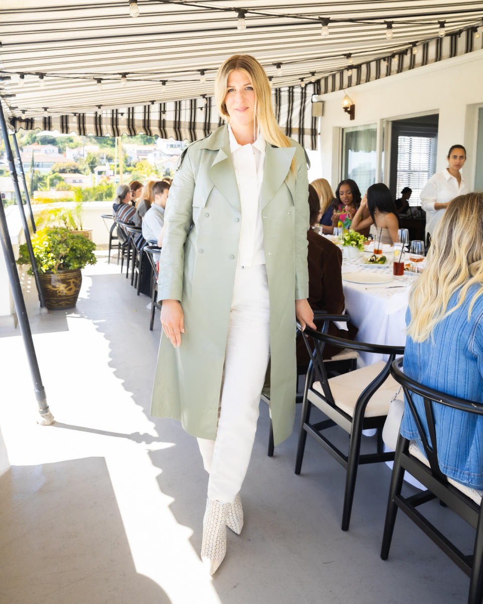 Manolo Blahnik Hosts an Intimate Luncheon at the Chateau Marmont