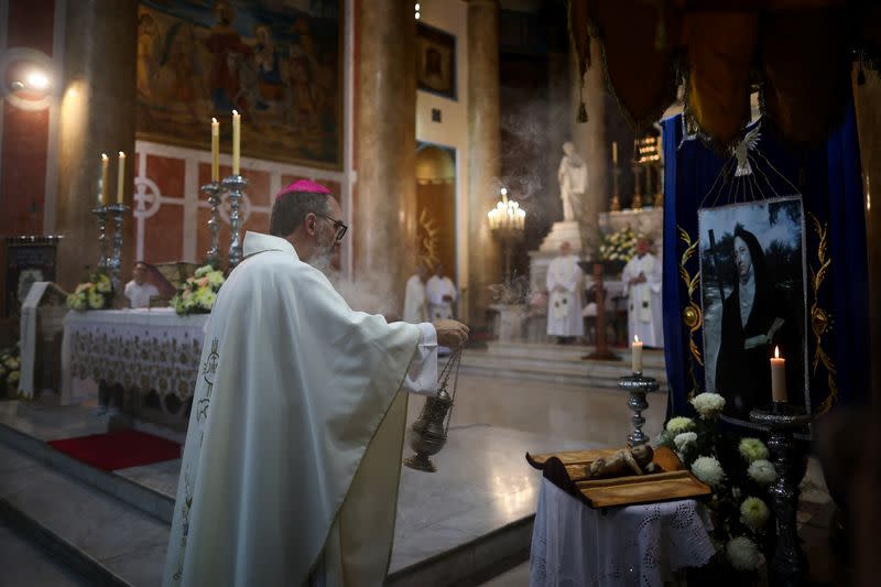 Mass on occasion of canonisation celebrations of Maria Antonia de Paz y Figueroa, in Buenos Aires