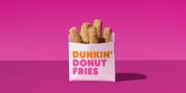 <p>These cinnamon-sugar-covered confections became <a href="https://www.delish.com/food-news/a21965619/dunkin-donuts-donut-fries-nationwide/" rel="nofollow noopener" target="_blank" data-ylk="slk:available nationwide;elm:context_link;itc:0;sec:content-canvas" class="link ">available nationwide</a> this summer and their slim shape is perfect for, you guessed it, Dunkin' right in your coffee. Why didn't anyone dream these up sooner?</p>