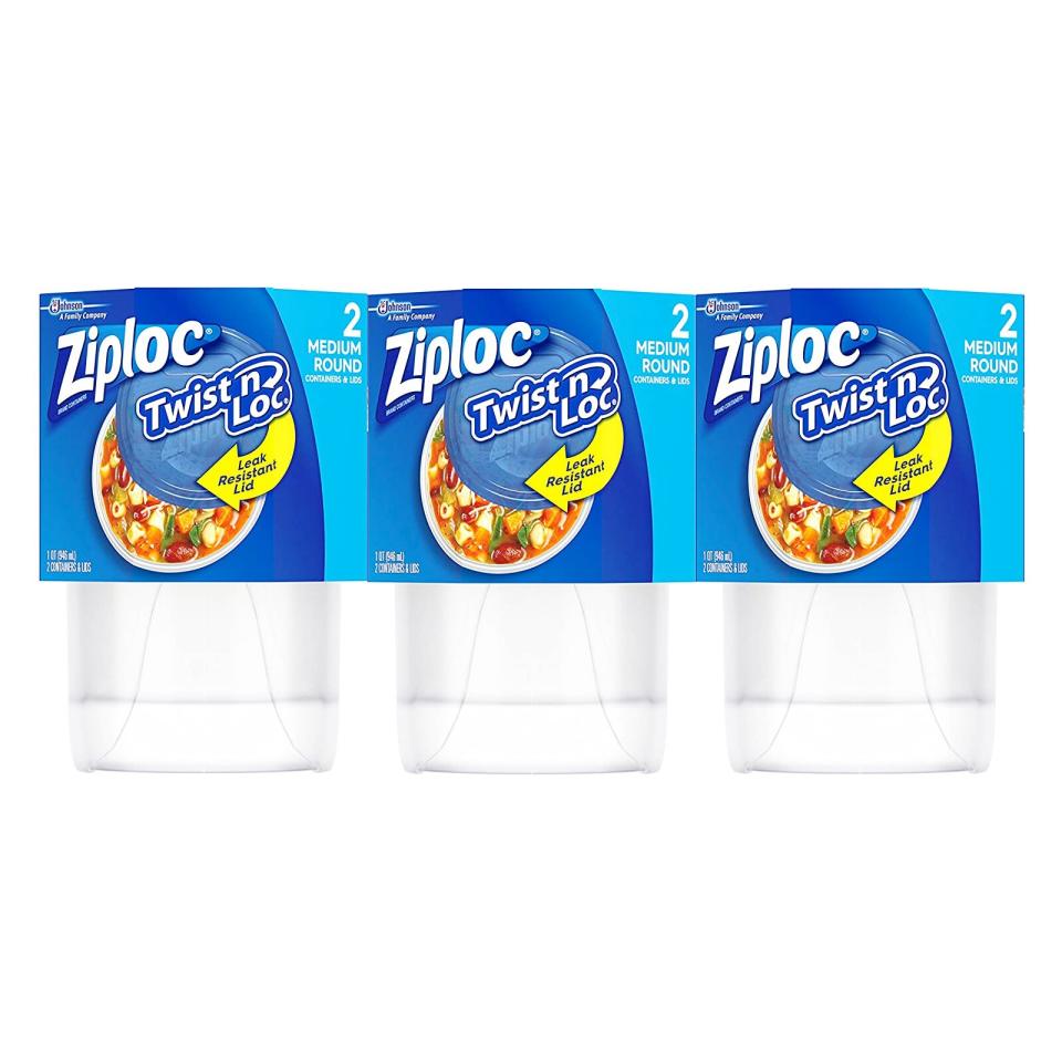 Ziploc Twist 'n Loc Storage Containers for Food