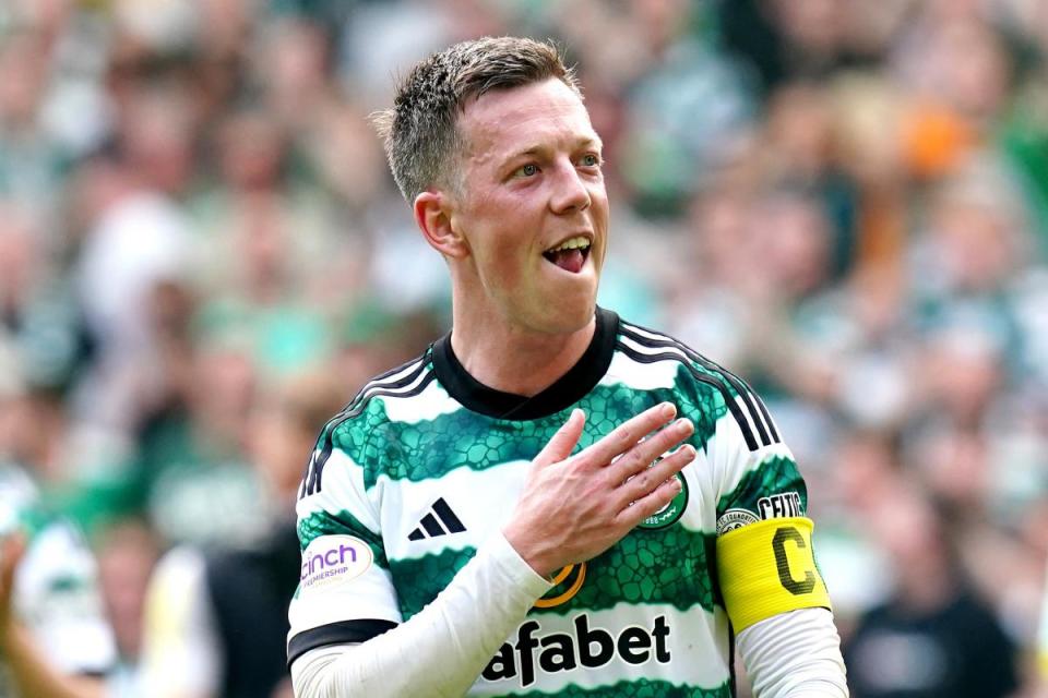 Celtic captain Callum McGregor was proud of his teammates for battling to victory over Rangers. <i>(Image: PA)</i>