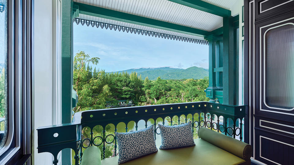 A balcony view of Thailand’s first national park