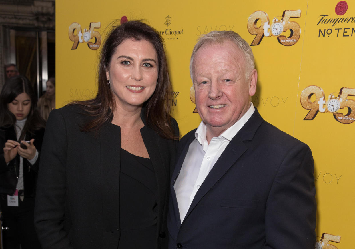 Celebs attend gala evening for Dolly Parton’s 9 to 5 The Musical  Featuring: Les Dennis Where: London, United Kingdom When: 17 Feb 2019 Credit: Phil Lewis/WENN.com