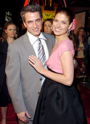 Dermot Mulroney and Debra Messing at the Los Angeles premiere of Universal Pictures' The Wedding Date