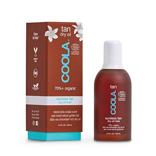 6) Coola Gradual Tan Dry Body Oil