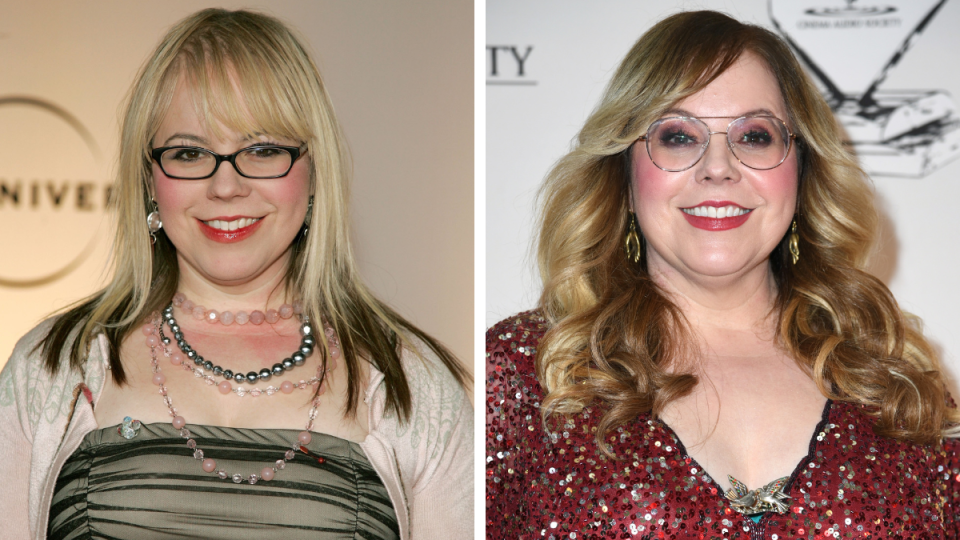 Kirsten Vangsness in 2007 and 2022