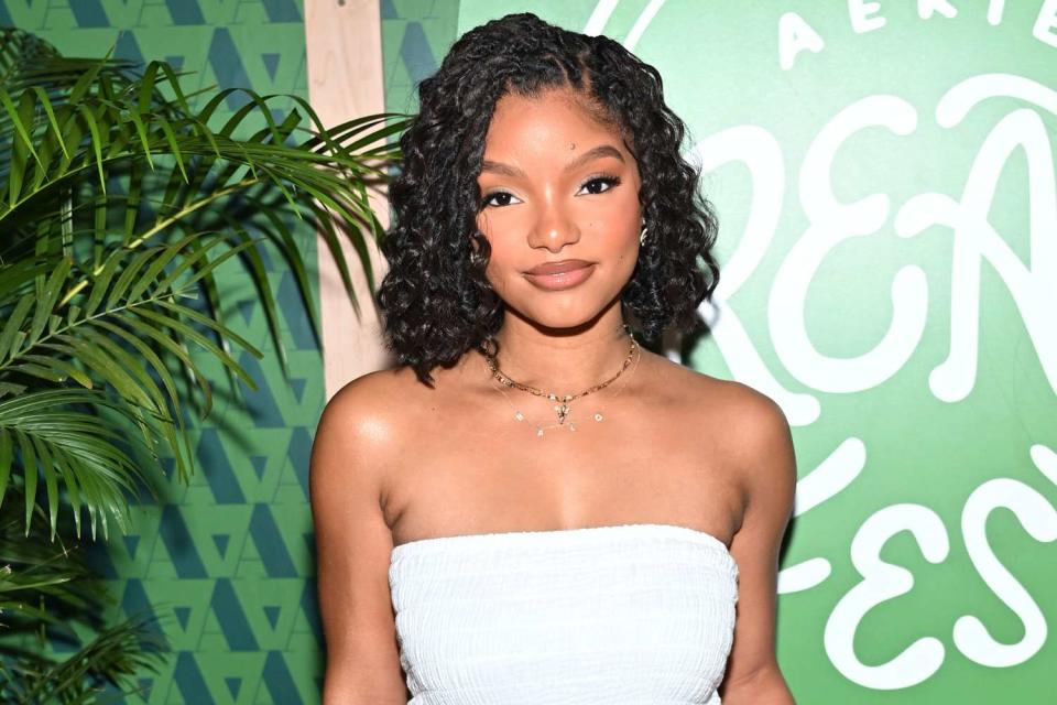 <p>Derek White/Getty</p> Halle Bailey