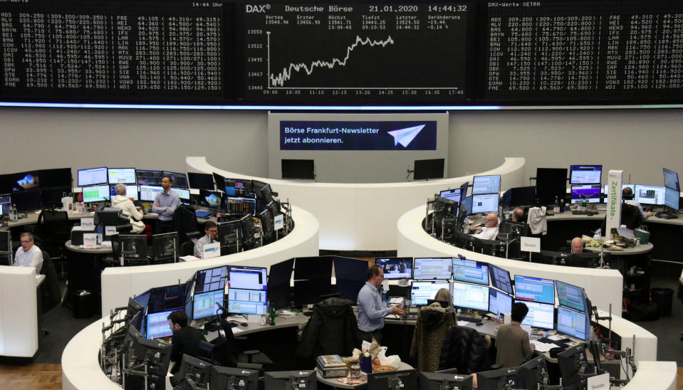 Der Dax hat am 21. Januar ein Rekordhoch erreicht. (Bild: Reuters)