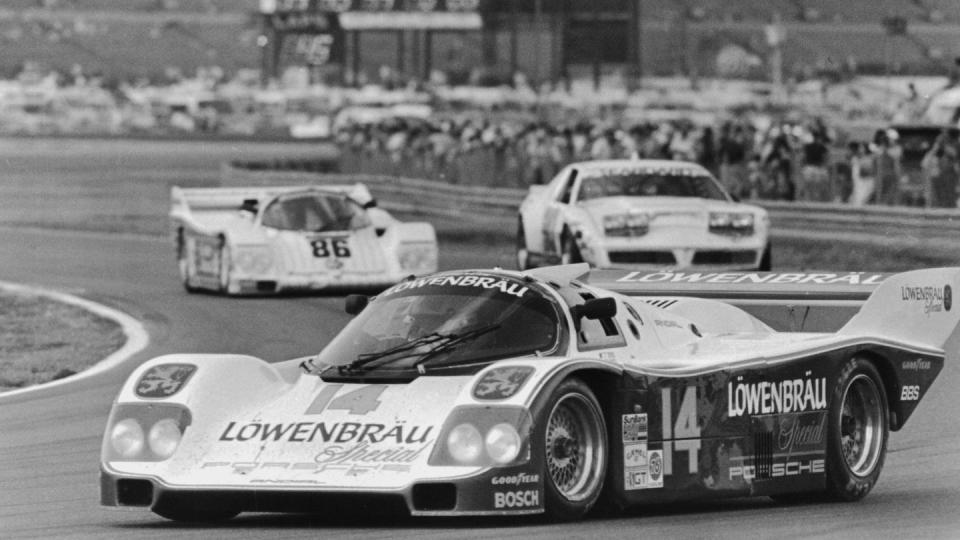 1986 sunbank 24 at daytona winning porsche 962