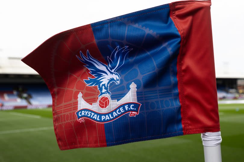 A Crystal Palace corner flag