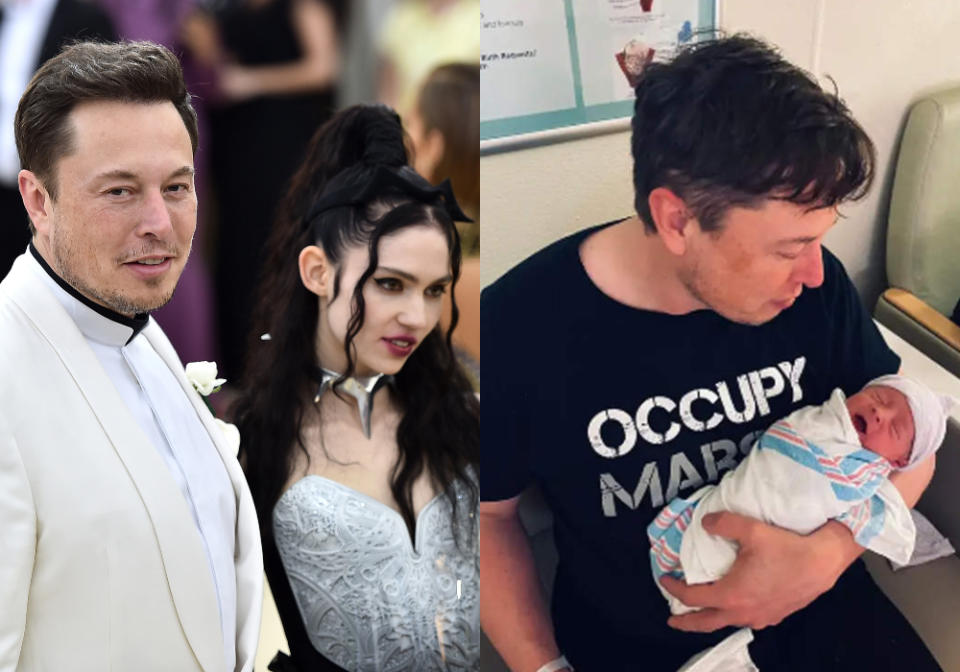 Elon Musk y Grimes