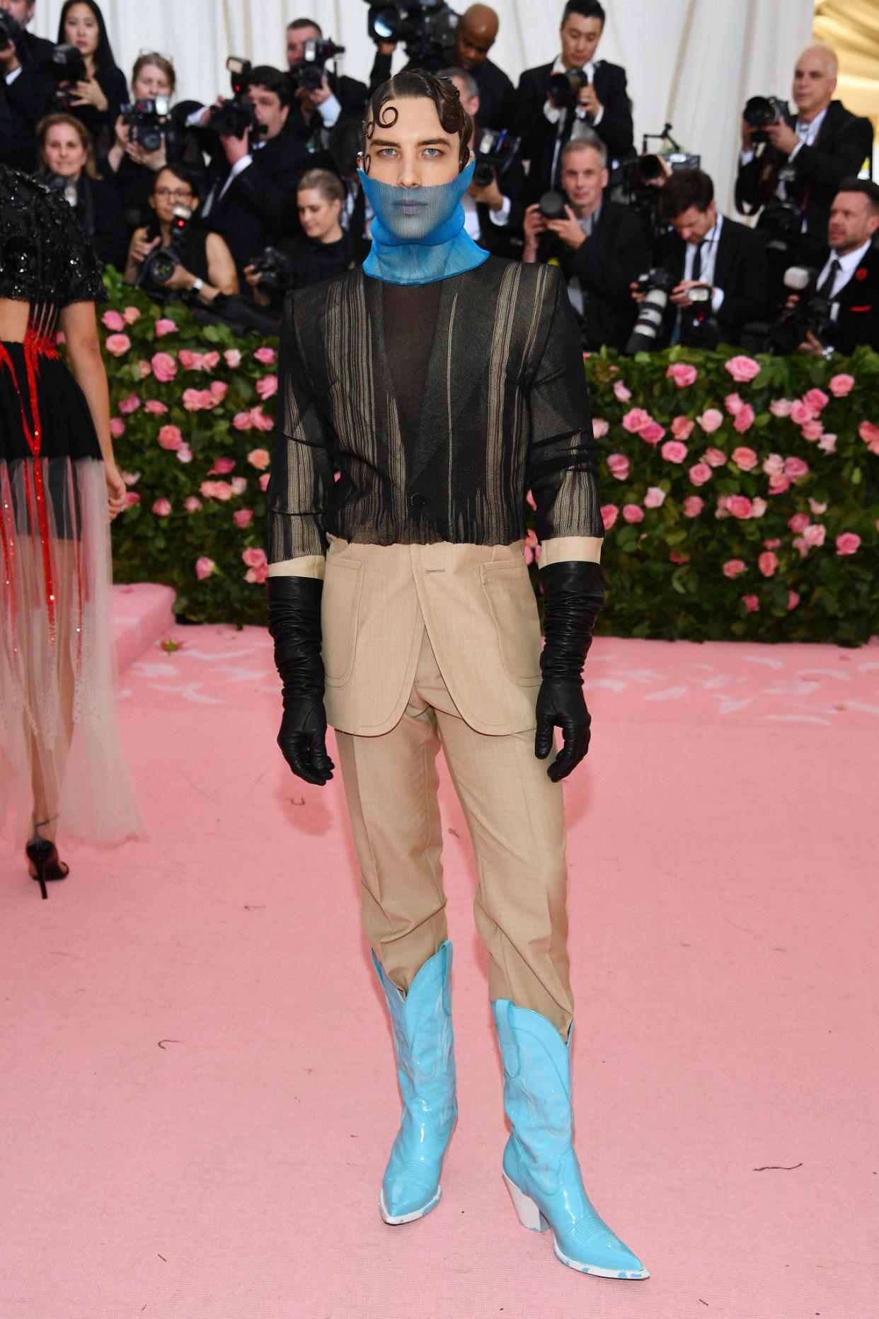 Cody Fern attends The 2019 Met Gala Celebrating Camp: Notes on Fashion at Metropolitan Museum of Art on May 06, 2019 in New York City. (Photo by Dimitrios Kambouris/Getty Images for The Met Museum/Vogue)