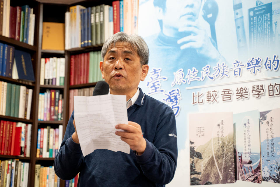 呂炳川教授長子呂志宏表示，父親投入一生心血在原住民族音樂研究