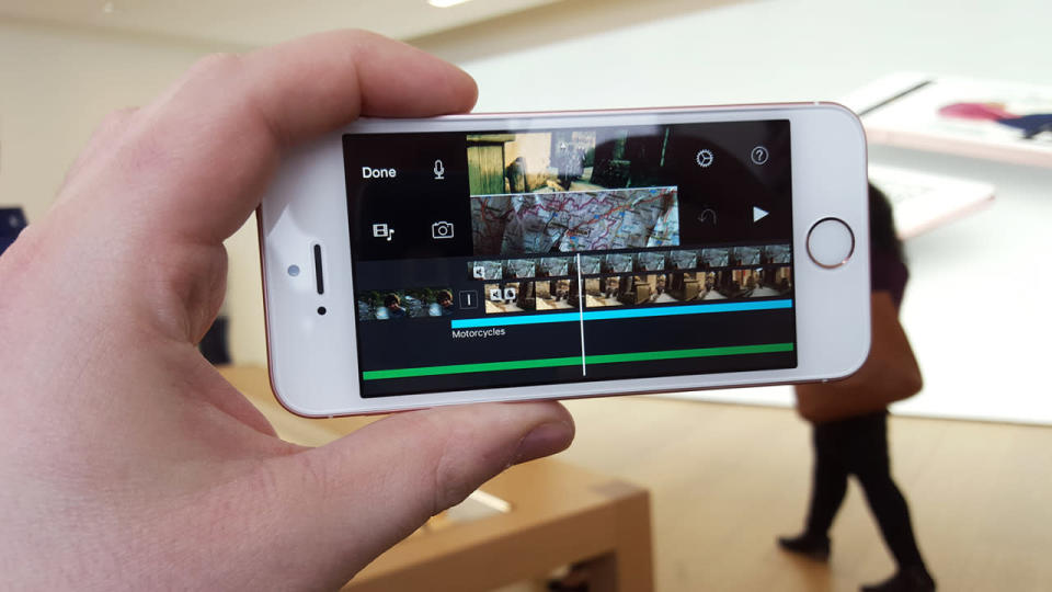 iPhone SE: Shoot 4K video