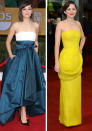 <b>Marion Cotillard </b>is one of the most glamorous stars in Hollywood, who always veers towards classy, beautiful gowns that never reveal too much.<br><br>The Rust and Bone beauty stepped out in the sunshine yellow trend of the moment at the BAFTAs in Dior, and we're predicting she'll opt for block-colouring at this weekend's Oscars too.