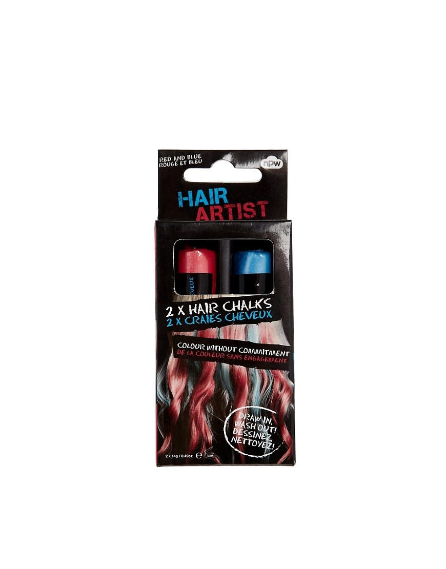 <p>If plaiting in coloured extensions seems like too much hard work, why not try hair chalks to colour the ends of your hair? These are really easy to use and wash out.</p><p><a href="http://tidd.ly/67ac39f" rel="nofollow noopener" target="_blank" data-ylk="slk:Buy It Here;elm:context_link;itc:0;sec:content-canvas" class="link ">Buy It Here</a></p>