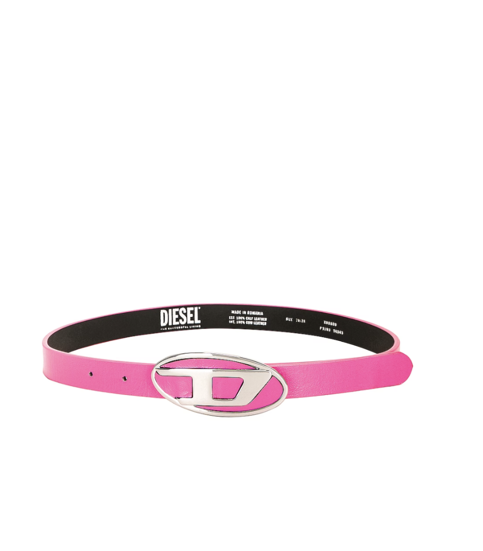 <p><a href="https://go.redirectingat.com?id=74968X1596630&url=https%3A%2F%2Fwww.fwrd.com%2Fproduct-diesel-1dr-belt-in-pink%2FDIEF-WA4%2F&sref=https%3A%2F%2F" rel="nofollow noopener" target="_blank" data-ylk="slk:Shop Now;elm:context_link;itc:0;sec:content-canvas" class="link ">Shop Now</a></p><p>1DR Belt</p><p>$92.00</p><p>fwrd.com</p>