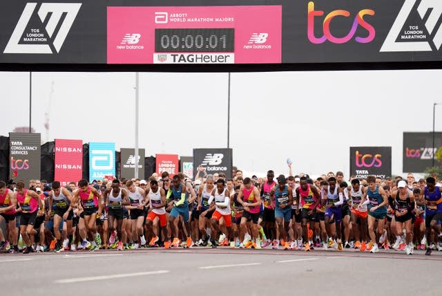 TCS London Marathon 2022