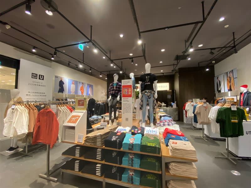 UNIQLO打造的首間松菸誠品LifeWear明日美學快閃店。（圖／記者馮珮汶攝）