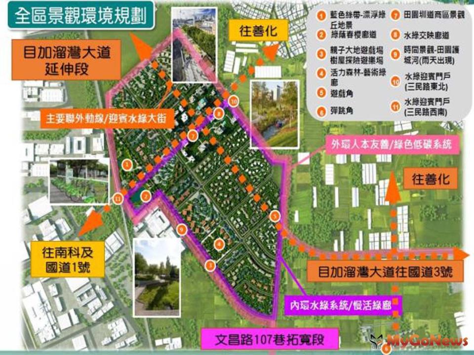 ▲台南市南科特定區開發區塊F、G區段徵收工程 啟動台南經濟成長引擎(圖/台南市政府)