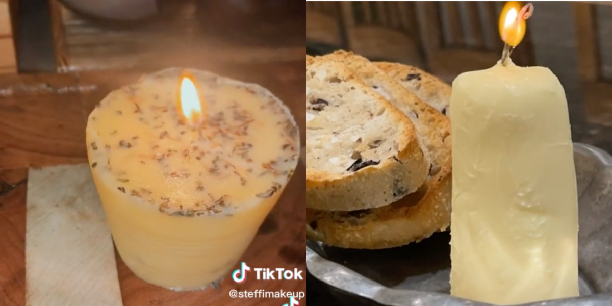 Butter Candles: Fun New Trend Or Waste Of Butter?