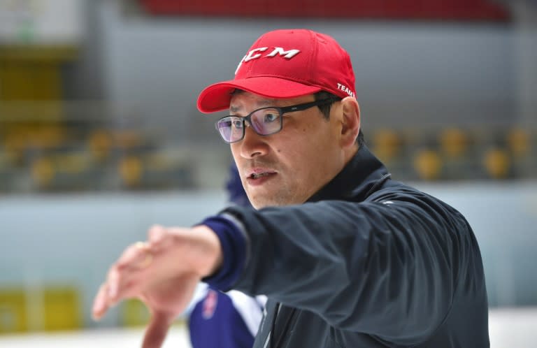 South Korea's ice hockey team coach Jim Paek was the first Korea-born NHL player to win the Stanley Cup