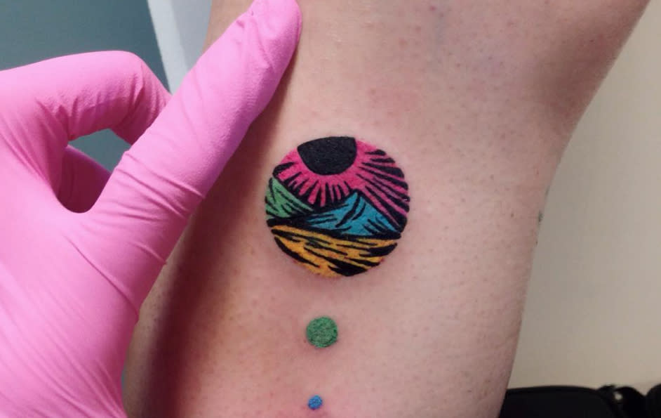 These badass neon tattoos will give your body a seriously edgy pop of color