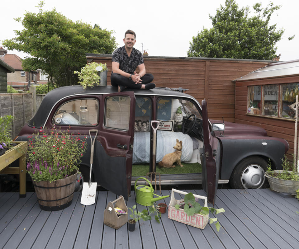 <p>UNEXPECTED:<br>The Taxi – owned by Lee Connelly in Colchester, Essex (Picture: Shed of the Year) </p>