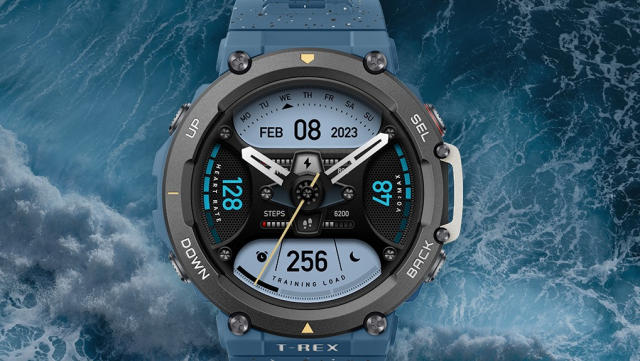 Amazfit T-Rex 2 Ocean Blue coral-friendly special edition released