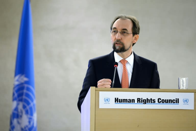 The UN's human rights chief Zeid Ra'ad Al Hussein has urged Duterte not to reintroduce the death penalty