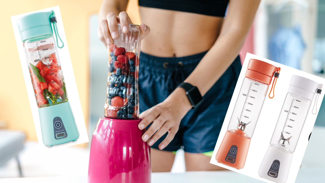 Aldi's popular portable blender is on sale today, Saturday 25 January 2020. (Source: Getty, Aldi)