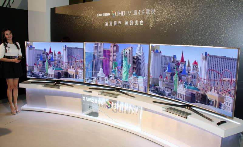 圖說：三星電子在今天正式在台推出全系列Samsung SUHD TV超4K電視，且全面搭載Tizen核心系統，為實現物聯智慧生活第一步。