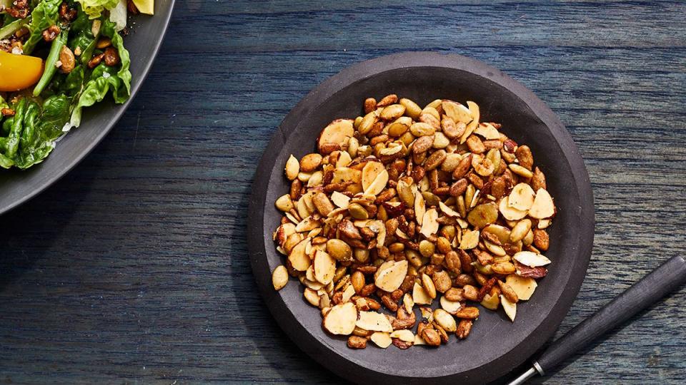 Spicy Almond-and-Seed Salad Topper Recipe