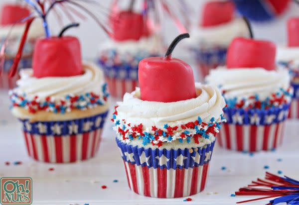 Firecracker Cupcakes