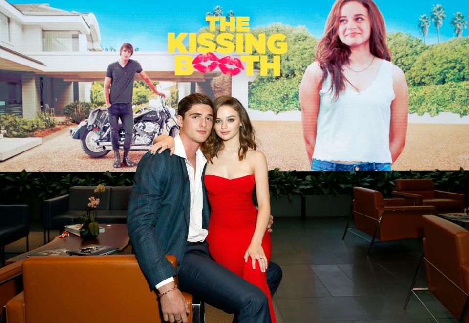 Joey King and Jacob Elordi (<em>The Kissing Booth</em>)