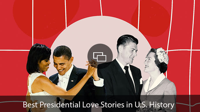 Barack Obama Michelle Obama Ronald Nancy Reagan Best Presidential Love Stories in U.S. History