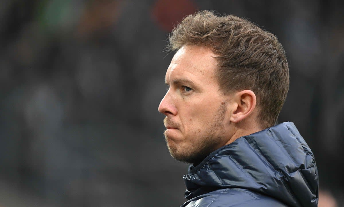 Julian Nagelsmann’s time at Bayern Munich is coming to an end (AFP via Getty Images)