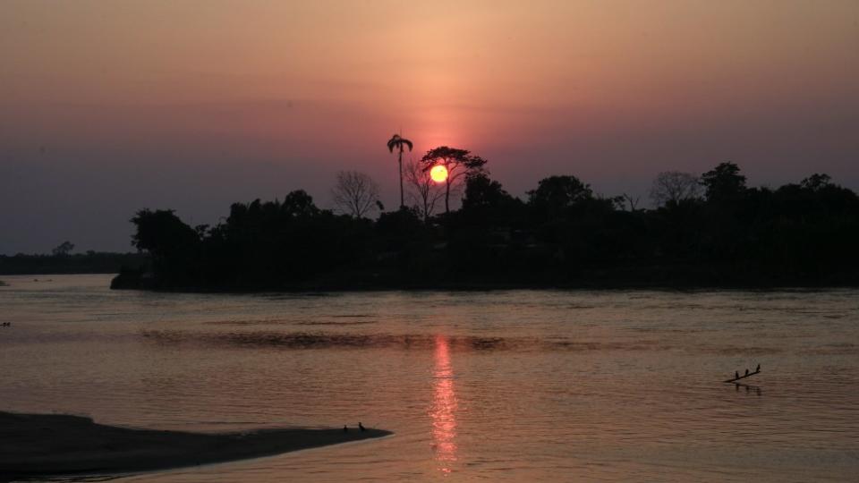 Atardecer en los llanos