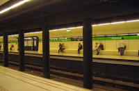 <p>The Drassanes Station in ’s Ciutat Vella district is an eyeful thanks to designers Eduardo Gutierrez Munne and Jordi Fernandez Rio. The station has white, glass-enforced concrete cover walls and vibration-proof white floors, giving modern structure to an old platform.</p>