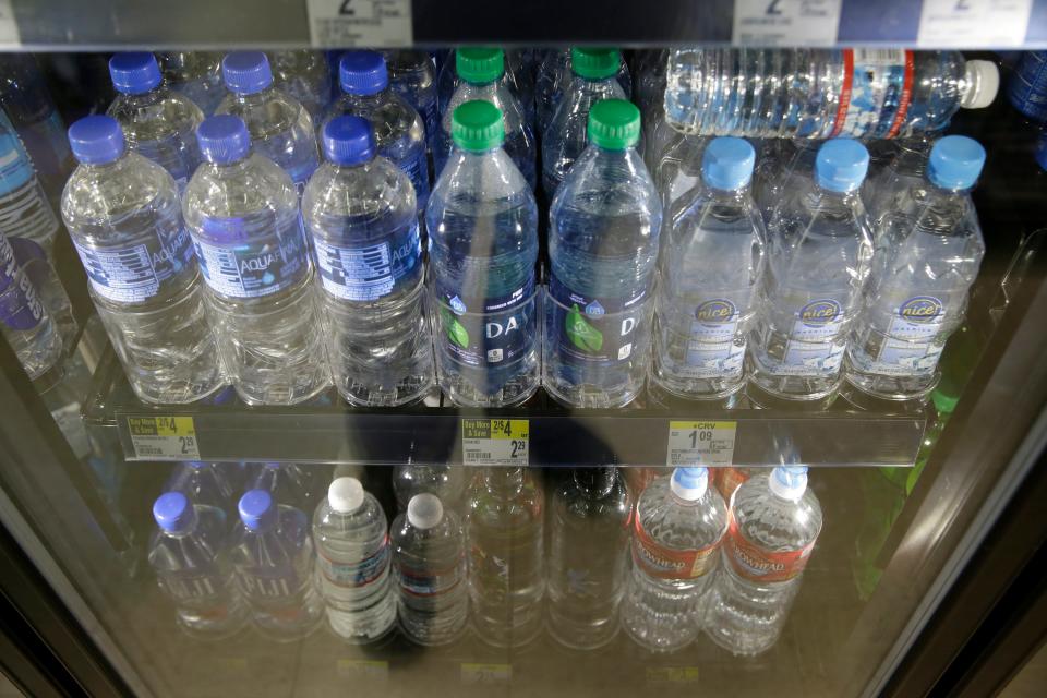 San Francisco International Airport is banning the sale of single-use plastic water bottles starting Aug. 20.