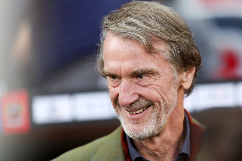 Jim Ratcliffe during the Ligue 1 Uber Eats match between Nice and PSG