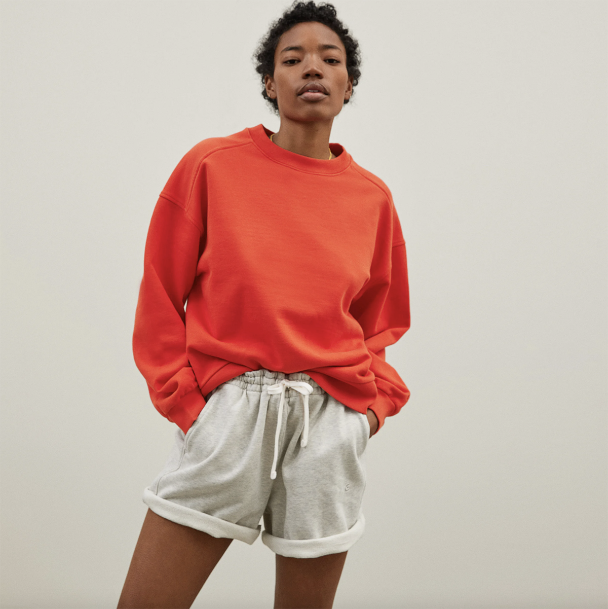 Everlane The Track Oversized Crew