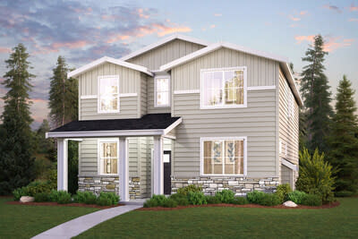 Shelby Floor Plan Rendering | The Bluffs at Whiskey Ridge by Century Communities | New Homes For Sale in Marysville, WA