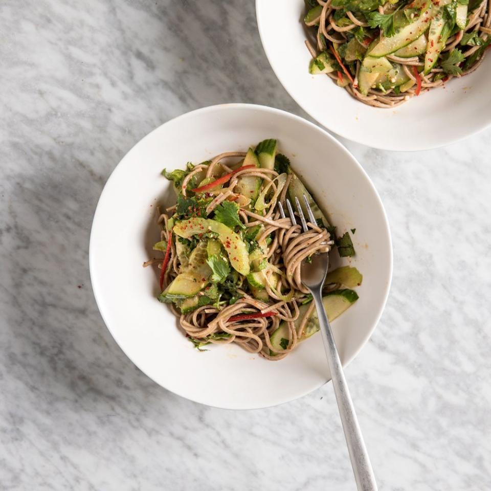 Day 8: Buckwheat Soba Tiger Salad