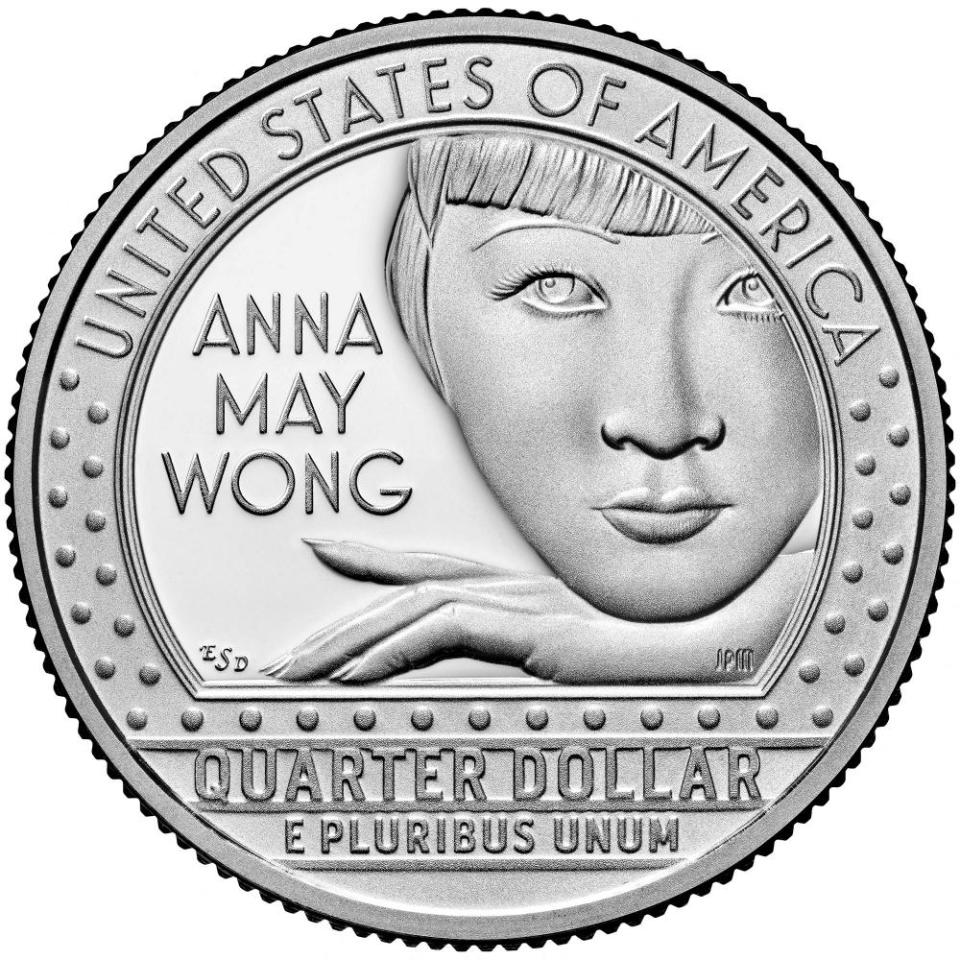 Anna May Wong quarter.