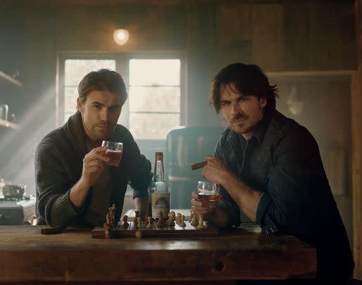 'Vampire Diaries' Stars Bourbon