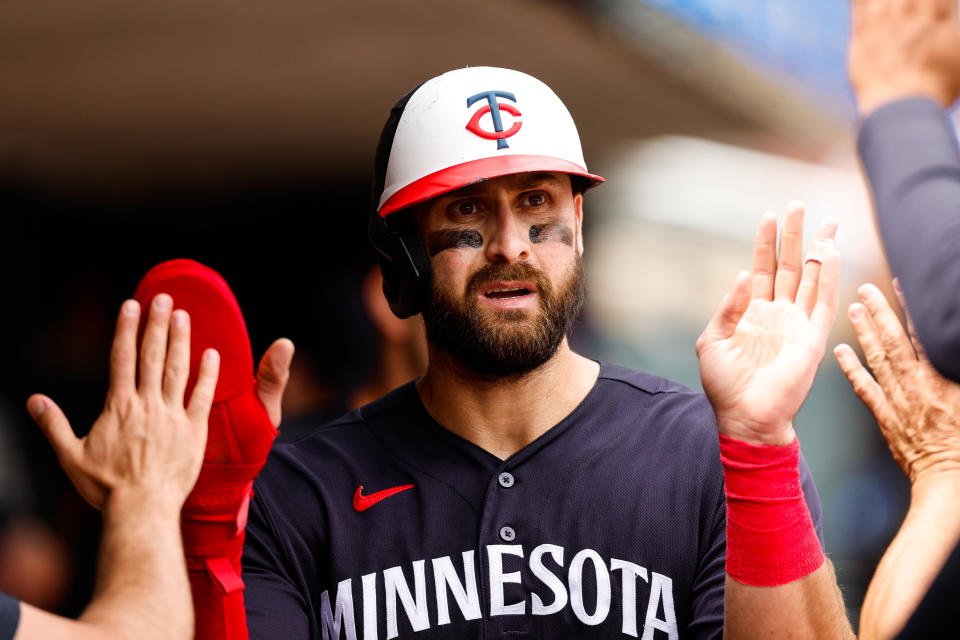 明尼蘇達雙城重砲Joey Gallo。(Photo by David Berding/Getty Images)